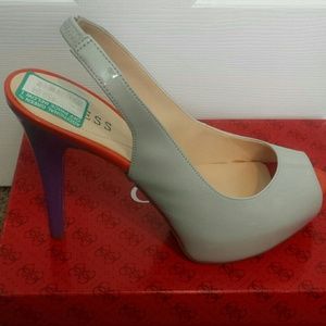Multi Color Guess Heel